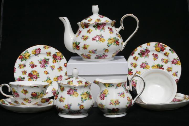 Georgina Full Teaset - Click Image to Close